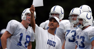 Head Coach Tony Dungy, his wife Lauren Dungy, Colts Super Bowl XLI ...
