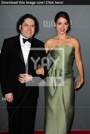 Gustavo Dudamel Eloisa Knife Maturenat the Walt Disney Concert Hall