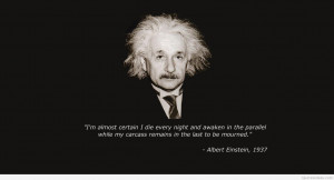 Albert Einstein Quote