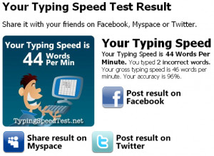 Typing Speed Test Software