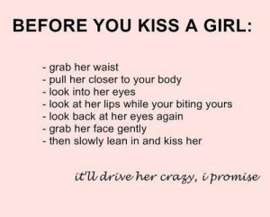 How to give the perfect kiss ?