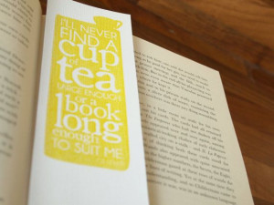 Bookmarks Typographic Quotes Reading Authors by SamOsborneStore