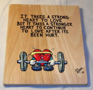43 A Strong Heart Quote by KOPLERART on Etsy, $35.50