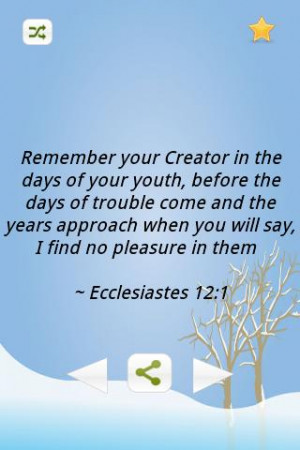 Inspiring Bible Verses-Youth - screenshot