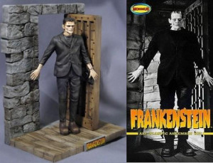 Karloff as Frankenstein Life-Size Bust Prototype with Arcing Globe