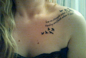 ... faith when I fall. -Kip Moore Quotes Tattoo, Quote Tattoos, Collarbone