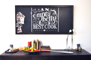 Kitchen Chalkboard Lettering on Behance