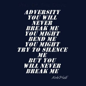 adversity #trials #overcome