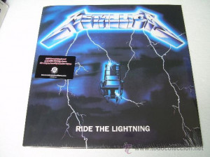 Metallica Ride Lightning Vinilo Grabado De Las Cintas Originales Heavy ...
