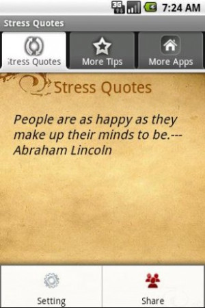 Stress Quotes