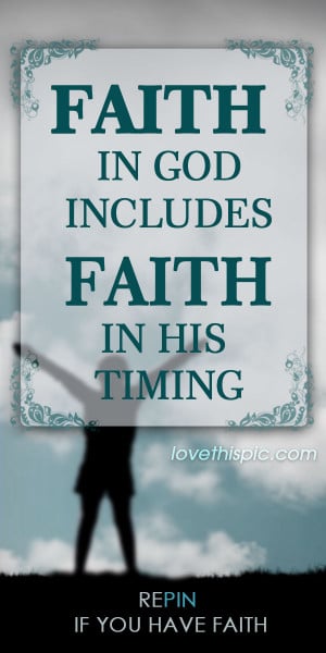 Faith in God
