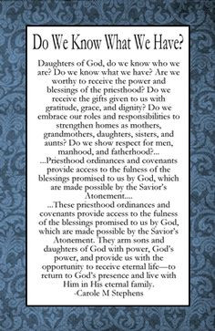 How do I receive the power and blessings of the priesthood in my life ...