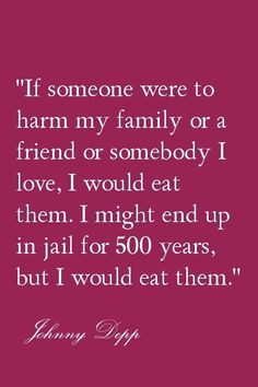 Johnny Depp quote Hahahaha