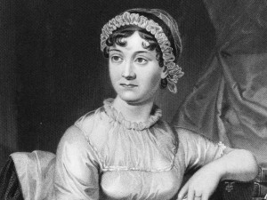 hide caption English novelist Jane Austen, shown here in an original ...