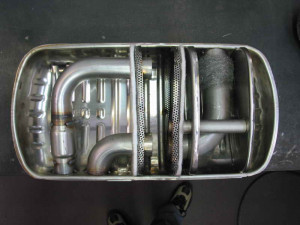 Picture of Inside a Muffler