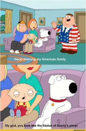 ... of liberty's pimp! / family guy :: american family :: stewie :: pimp
