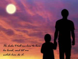 Father Memorial Quotes Father's day quote