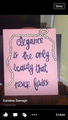 Super cute elegance quote perfect for big little gift More