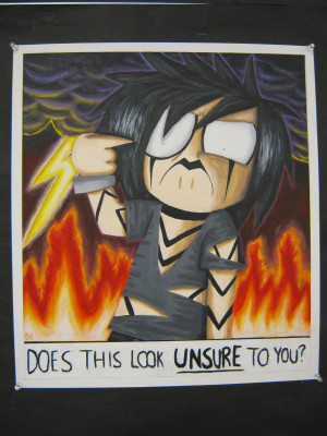 Jinxx Quotes Unsure jinxx painting by