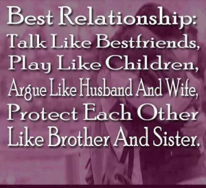 The best relationship