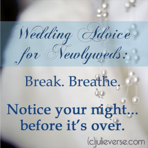 Wedding Advice For Newlyweds