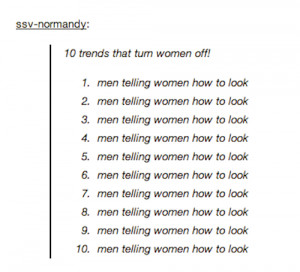 10 Tumblr Feminists Hilariously Respond To That “Trends Guys Hate ...