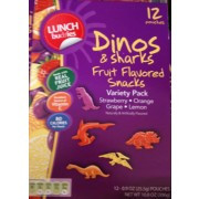 Photo of Lunch Buddies Fruit Flavored Snacks, Dinos & Sharks