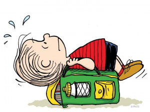 Linus weighed down by his backpackBack To Schools, Linus Helpful ...