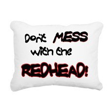 Redhead Sayings Throw Pillows