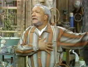 Redd Foxx from NBC-TV's Sanford & Son