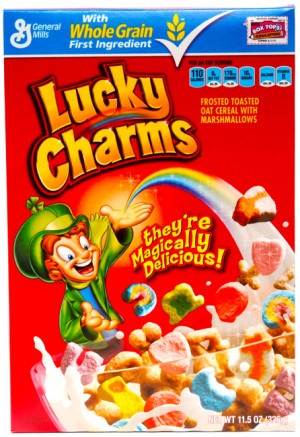 Home Lucky Charms Cereal...