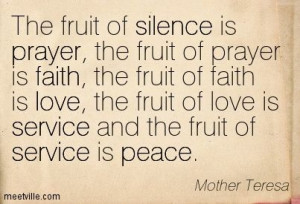 ... me leave you with a few inspiring mother teresa quotes about silence