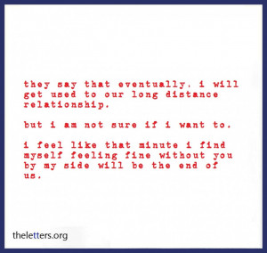 ... Quotes: The Letters About How The Feeling Can Be The Strong Things
