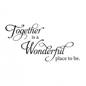 wonderful place to be wall decal wall sticker wall quote wall art
