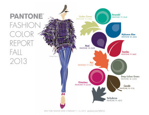 Top colors dominating fashion for fall/winter 2013