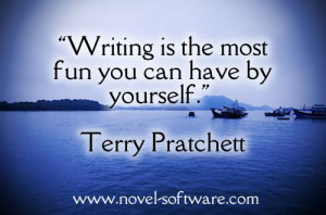 novel #writing #terrypratchett #quotes