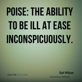 Poise Quotes