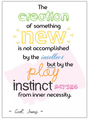 Inspirational Quotation Poster: Carl Jung | Free EYFS & KS1 Resources