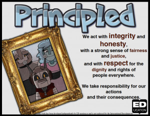 To learn more about being principled, see the resources below!