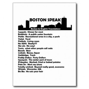 Boston Speak Post Cards