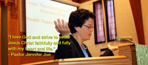 About Pastor Jennifer Jue