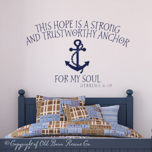 ... anchor for my soul.