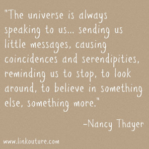 What crazy coincidences have you experienced lately? And do you have a ...