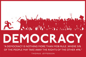 True Democracy is Mob Rule