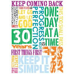 aa_anniversary_30_years_greeting_cards.jpg?height=250&width=250 ...