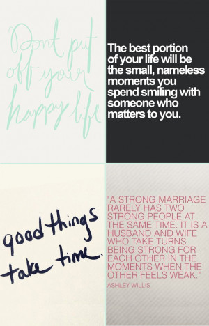 Four} beautiful quotes, to aid in the pursuit of joy & contentment.