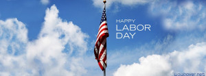 Happy Labor Day Usa Flag Facebook Cover