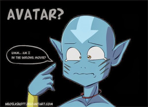 Avatar Aang from The Last Airbender is in the wrong movie with the ...