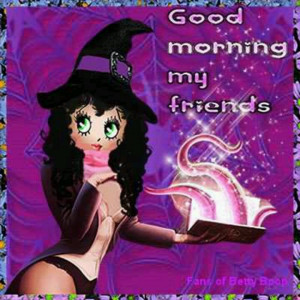 Good morning.....*sexy witch