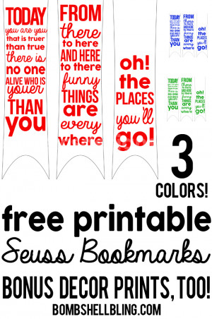 Free-Printable-Dr-Seuss-Printable-Bookmarks-these-are-great-for-kids-3 ...